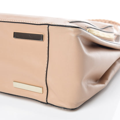 Valentino Garavani Vitello Demetra Satchel Beige 10 of 15