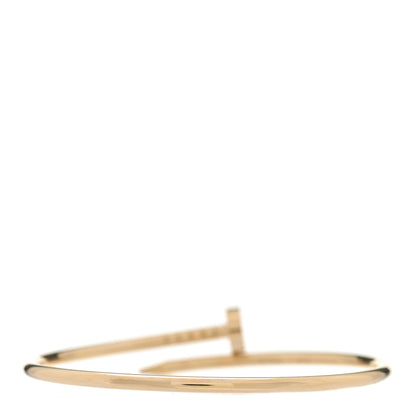 Cartier 18K Yellow Gold Small Juste Un Clou Bracelet 15 2 of 3