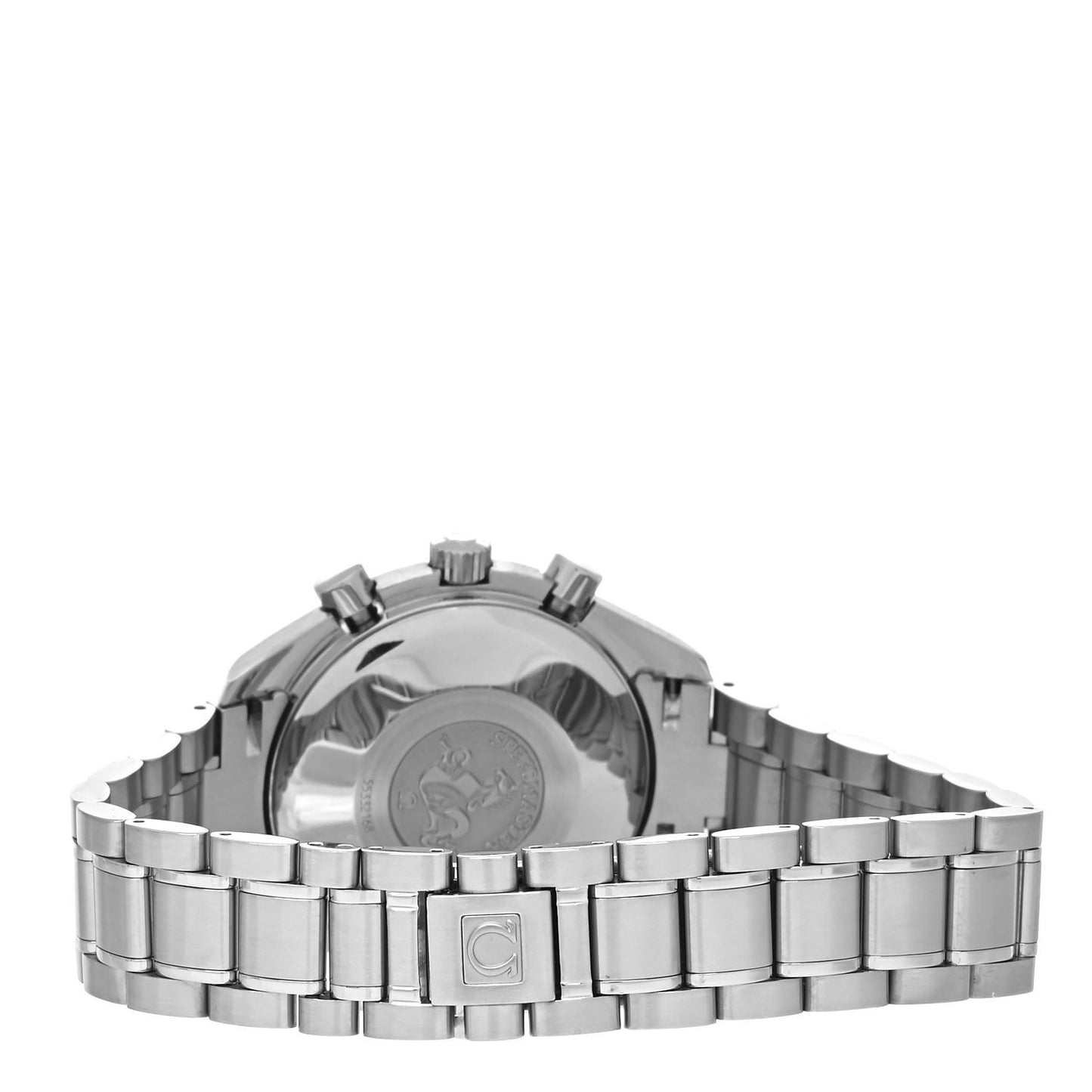 Stainless Steel 40mm Speedmaster Mark 40 Chronograph Automatic Watch White 3513.33.00