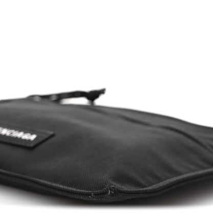 Balenciaga Nylon Explorer Crossbody Pouch Black 10 of 15