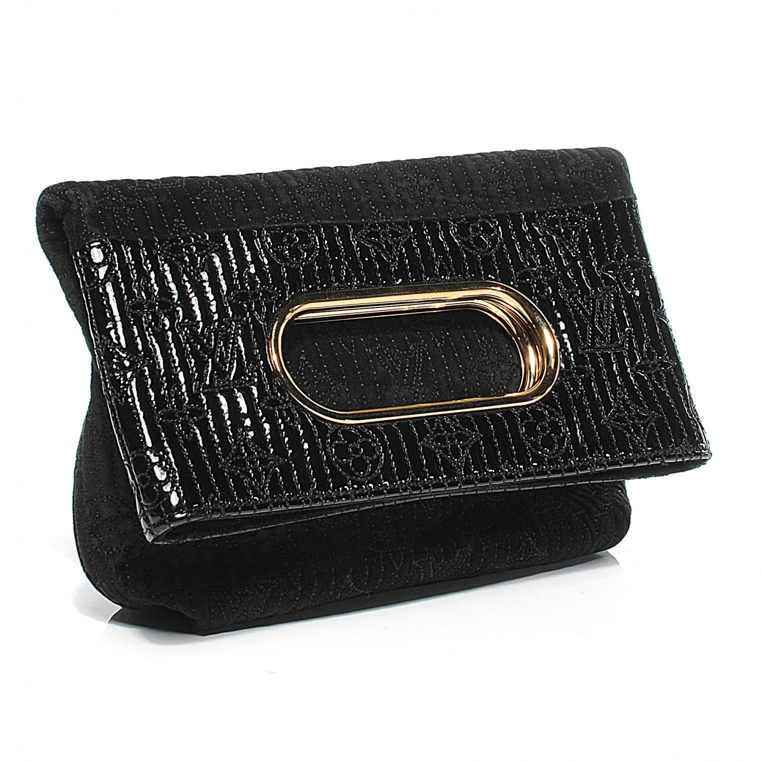 Louis Vuitton Monogram Motard Afterdark Clutch Black 9 of 10