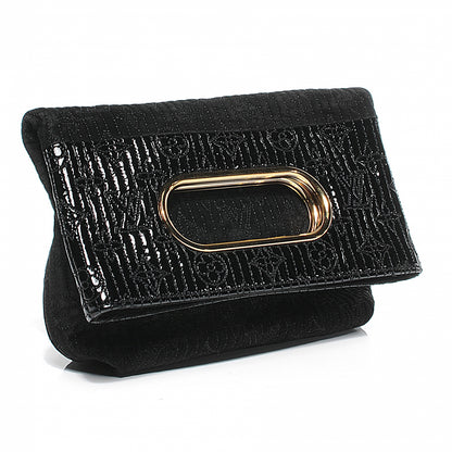 Louis Vuitton Monogram Motard Afterdark Clutch Black 9 of 10