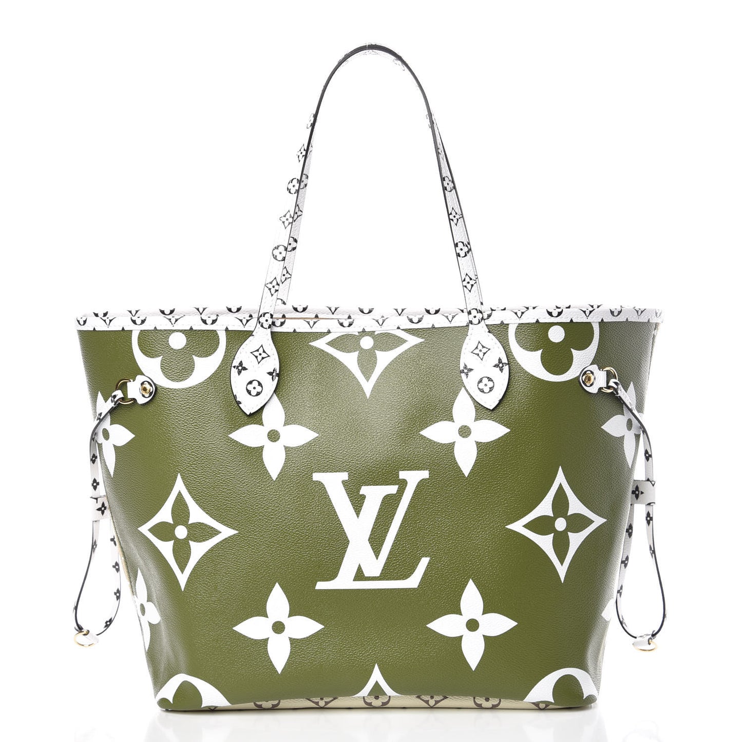 Monogram Giant Neverfull MM Kaki