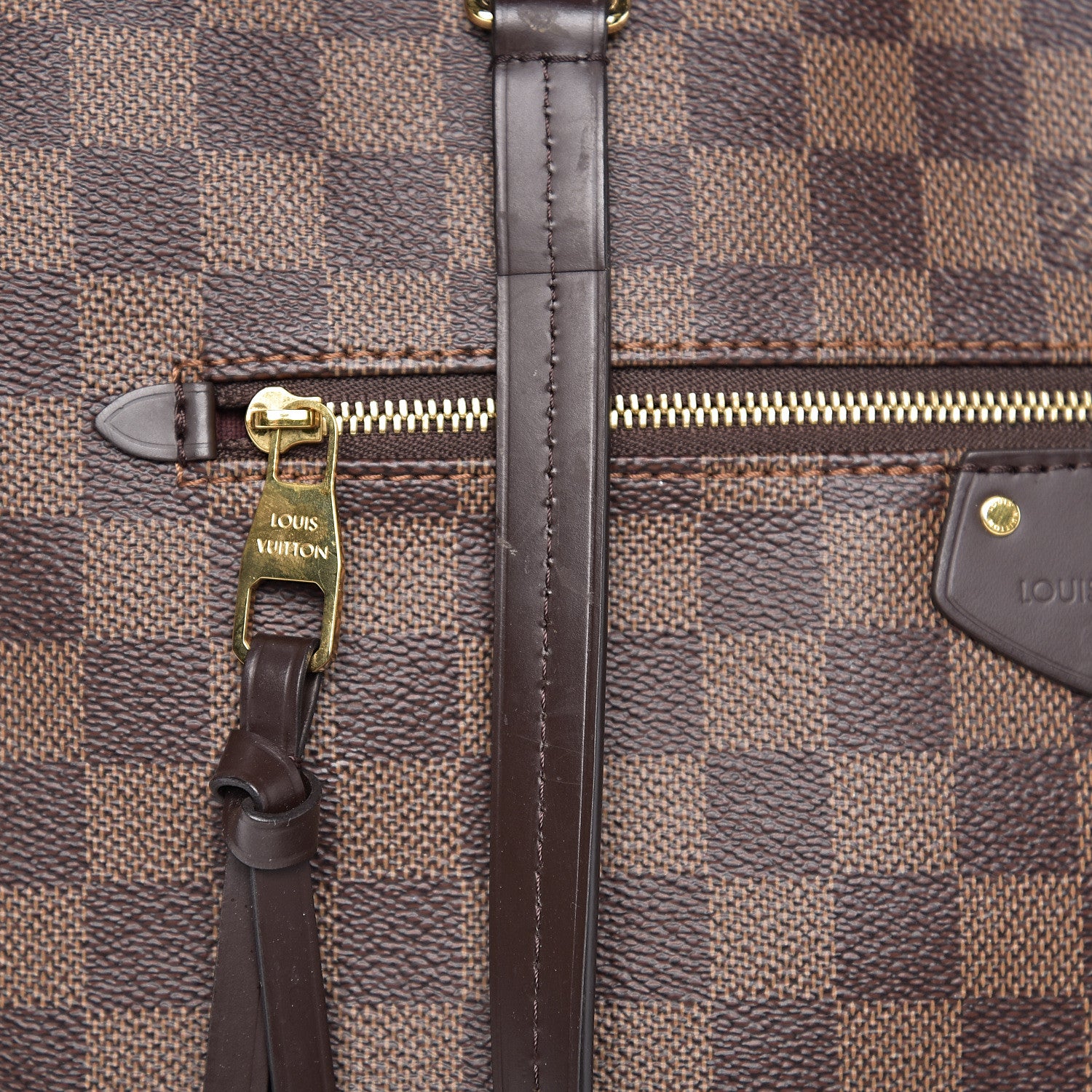 Louis Vuitton Damier Ebene Iena MM 9 of 10