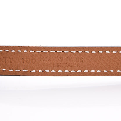 Hermes Swift Epsom 13mm Roulis Belt 80 Black Gold 7 of 8