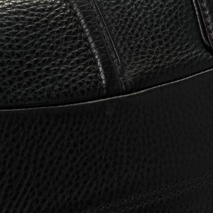 MCM Grained Calfskin Shoulder Bag Black 5 of 9
