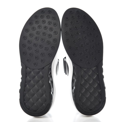 Chanel Mesh Lycra CC Sneakers 39.5 Black 5 of 7