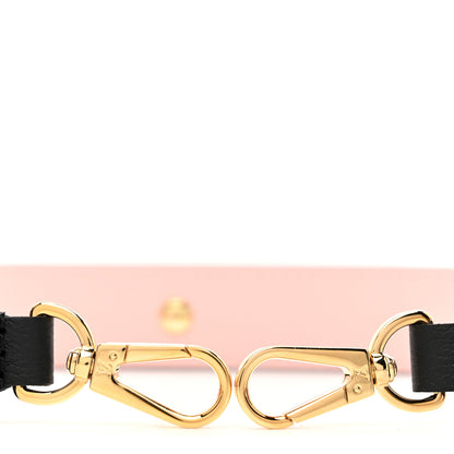 Louis Vuitton Calfskin Lockme Tender Adjustable Shoulder Strap Black 3 of 3