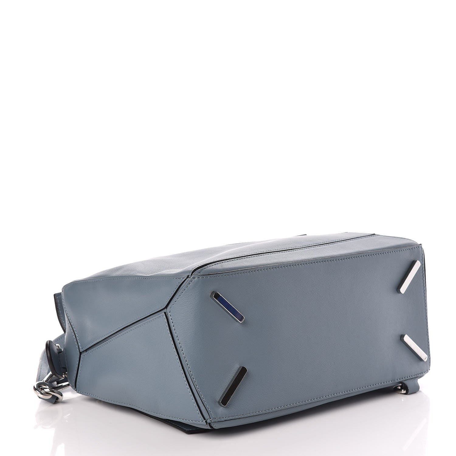 Loewe Calfskin Puzzle Bag Stone Blue 4 of 8