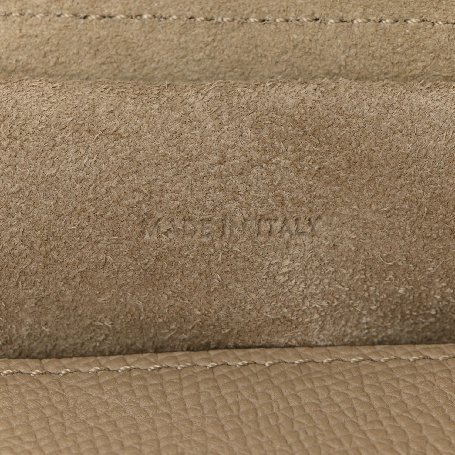 Celine Grained Calfskin Micro Belt Bag Light Taupe 7 of 12