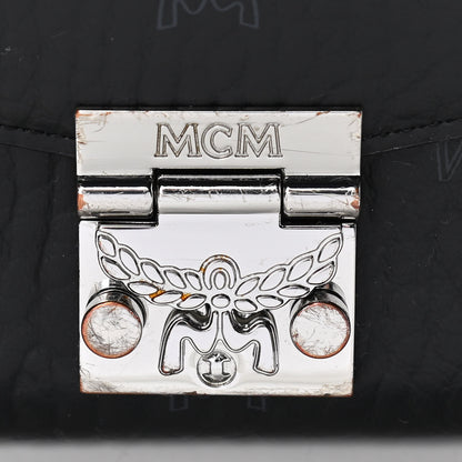MCM Visetos Large Patricia Wallet On Chain Black 7 of 7
