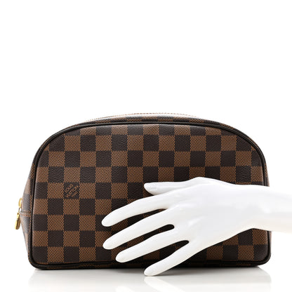Louis Vuitton Damier Ebene Toiletry Bag 25 2 of 6