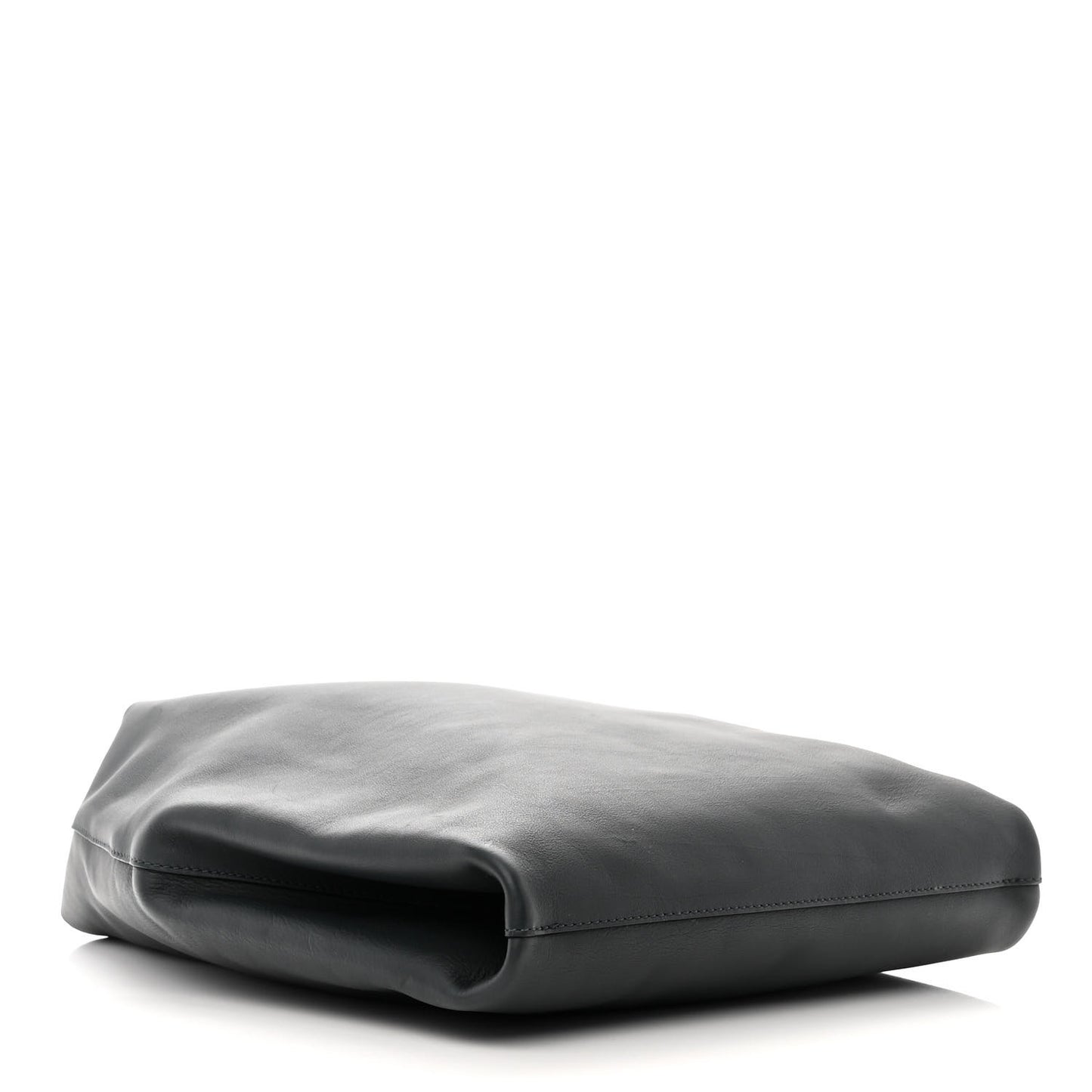 Calfskin Medium Grommet Hobo Dark Emerald