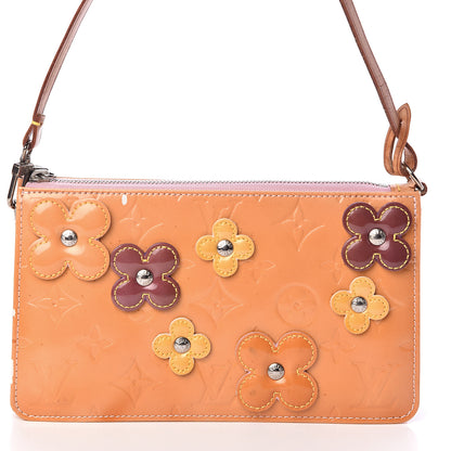 Louis Vuitton Vernis Lexington Fleurs Pochette Pink 8 of 12