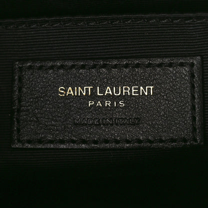 Saint Laurent Calfskin Matelasse Monogram Lou Camera Bag Storm 6 of 8