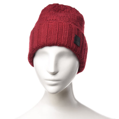 Louis Vuitton Cashmere Damier Helsinki Beanie Hat 2 of 7