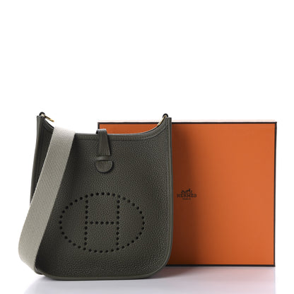 Hermes Taurillon Maurice Amazone Evelyne TPM Vert Olive Sauge 10 of 10