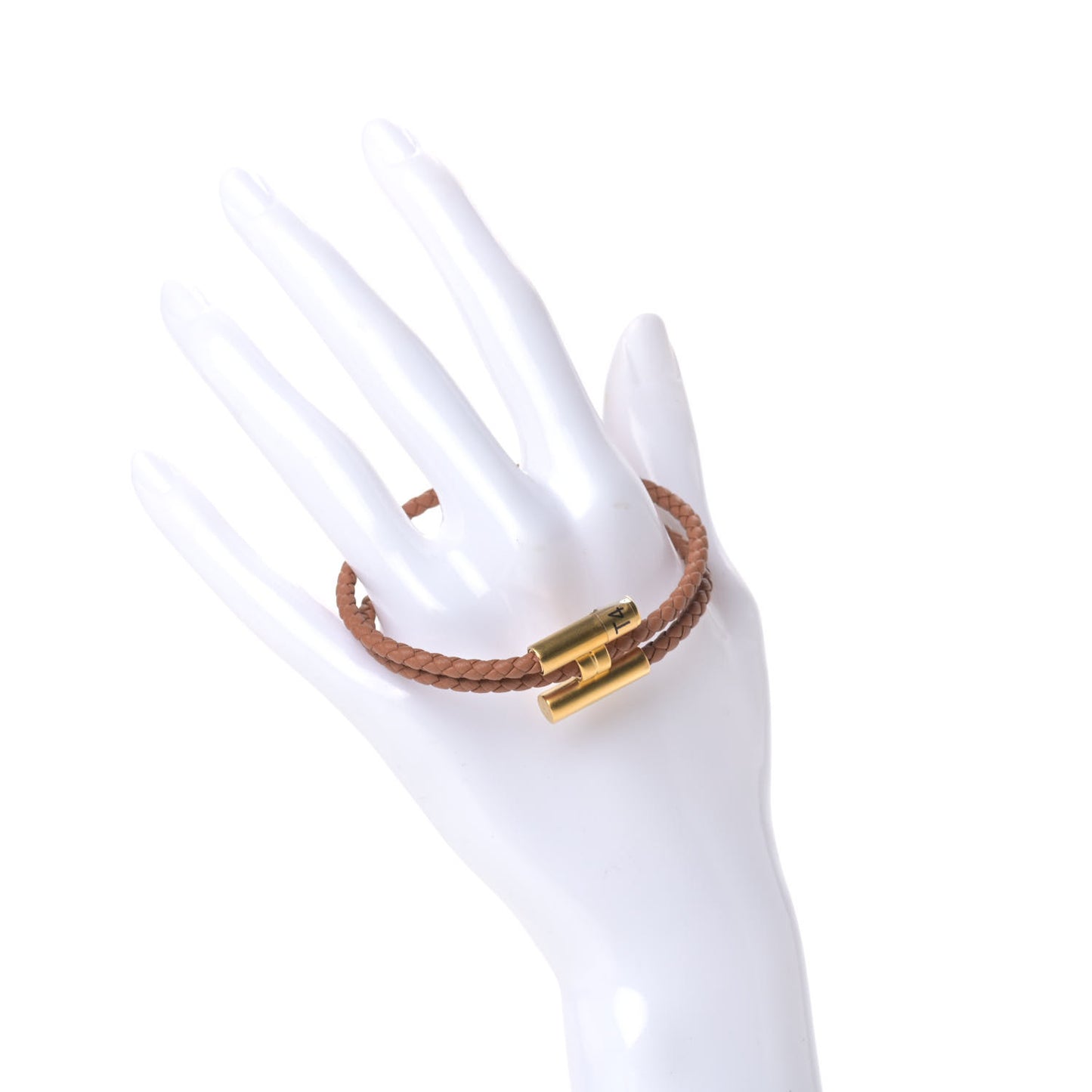 Swift Double Wrap Cord Tournis Tresse Bracelet T4 Gold