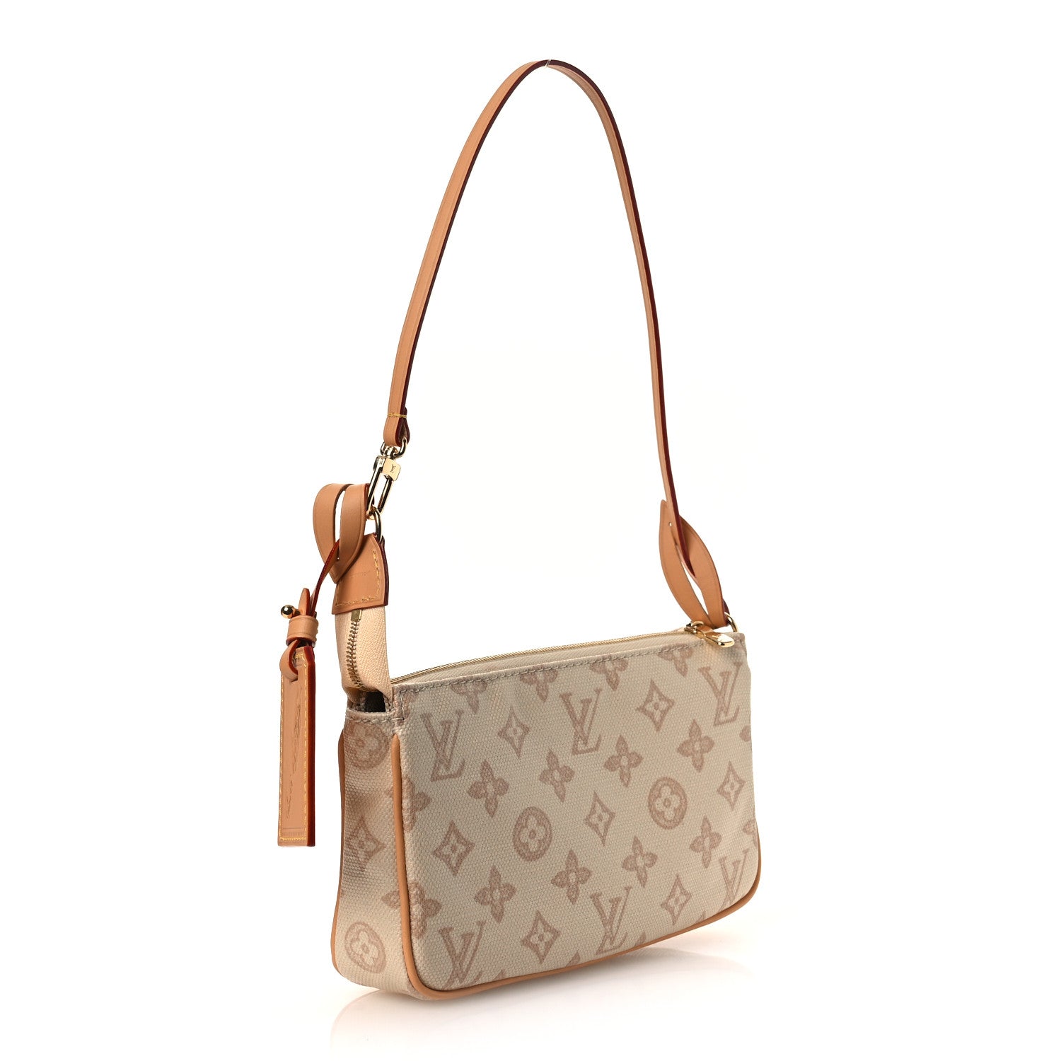 Louis Vuitton Monogram Origine Lin Pochette Accessories Linen 3 of 10