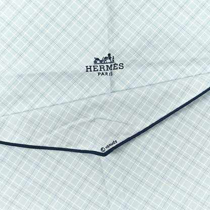Hermes Cotton Plaid Losange Scarf 2 of 3