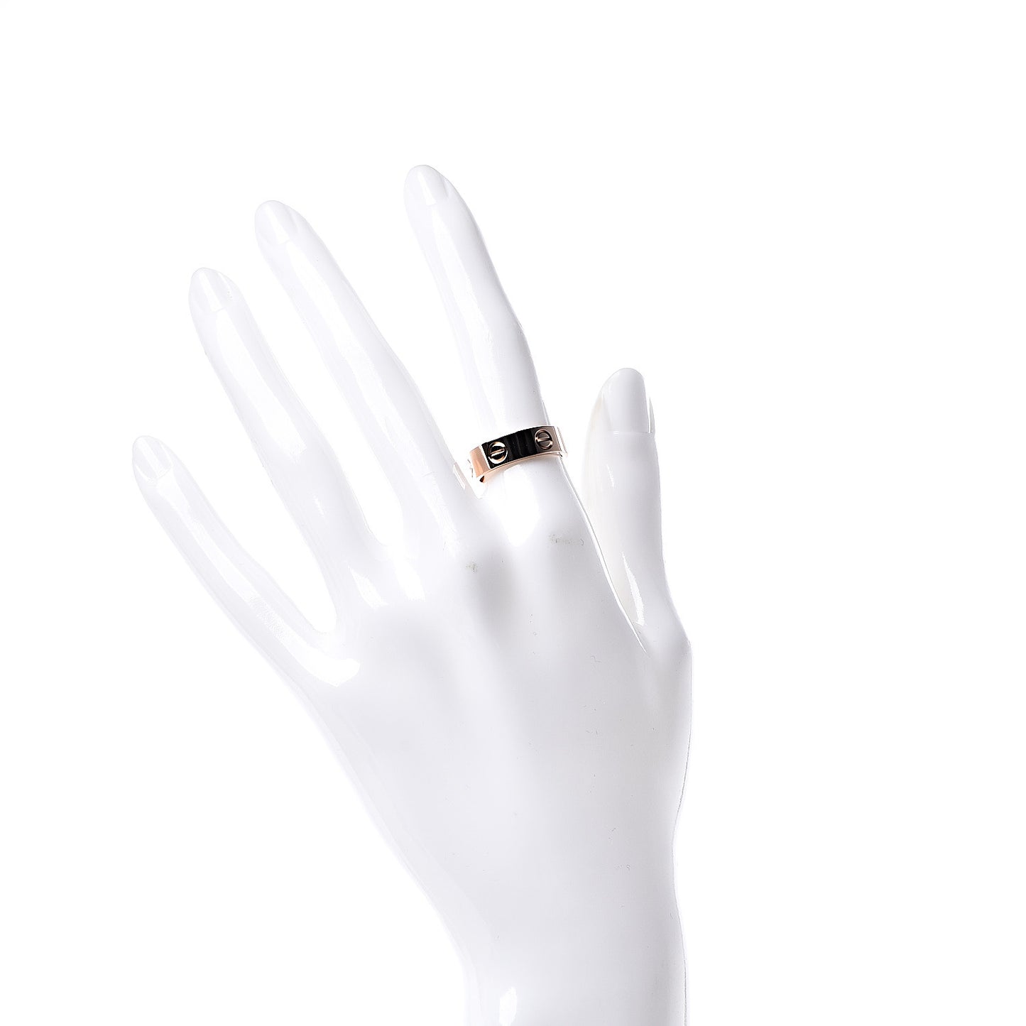 18K Pink Gold 5.5mm LOVE Ring 52 6