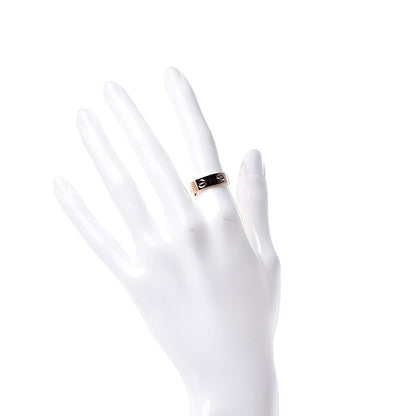 Cartier 18K Pink Gold 5.5mm LOVE Ring 52 6 2 of 6