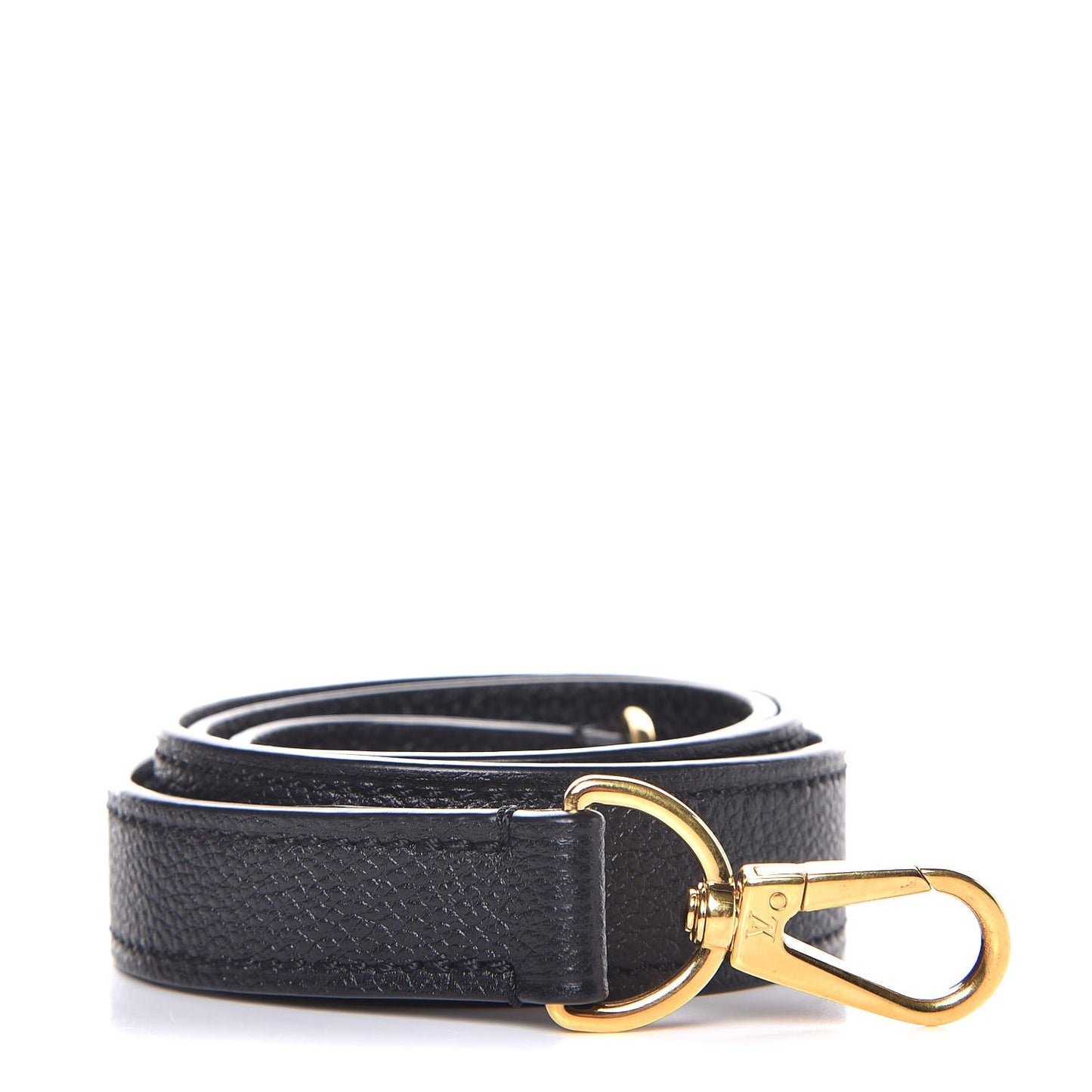 Calfskin Montaigne Shoulder Strap Black