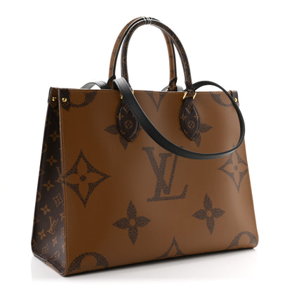 Louis Vuitton Reverse Monogram Giant Onthego MM 3 of 10