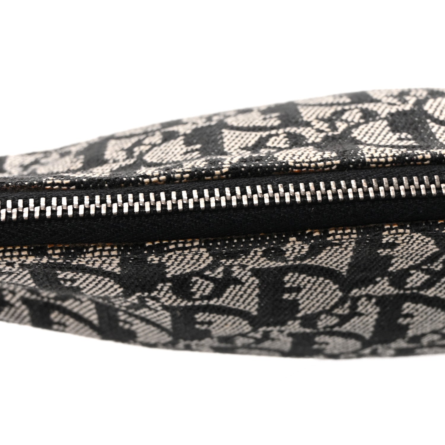 Christian Dior Monogram Mini Saddle Pochette Black 11 of 11