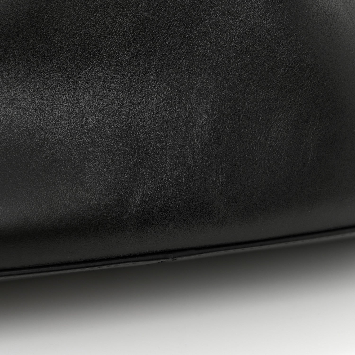 Givenchy Smooth Calfskin Medium Moon Cut Out Shoulder Bag Black 12 of 12