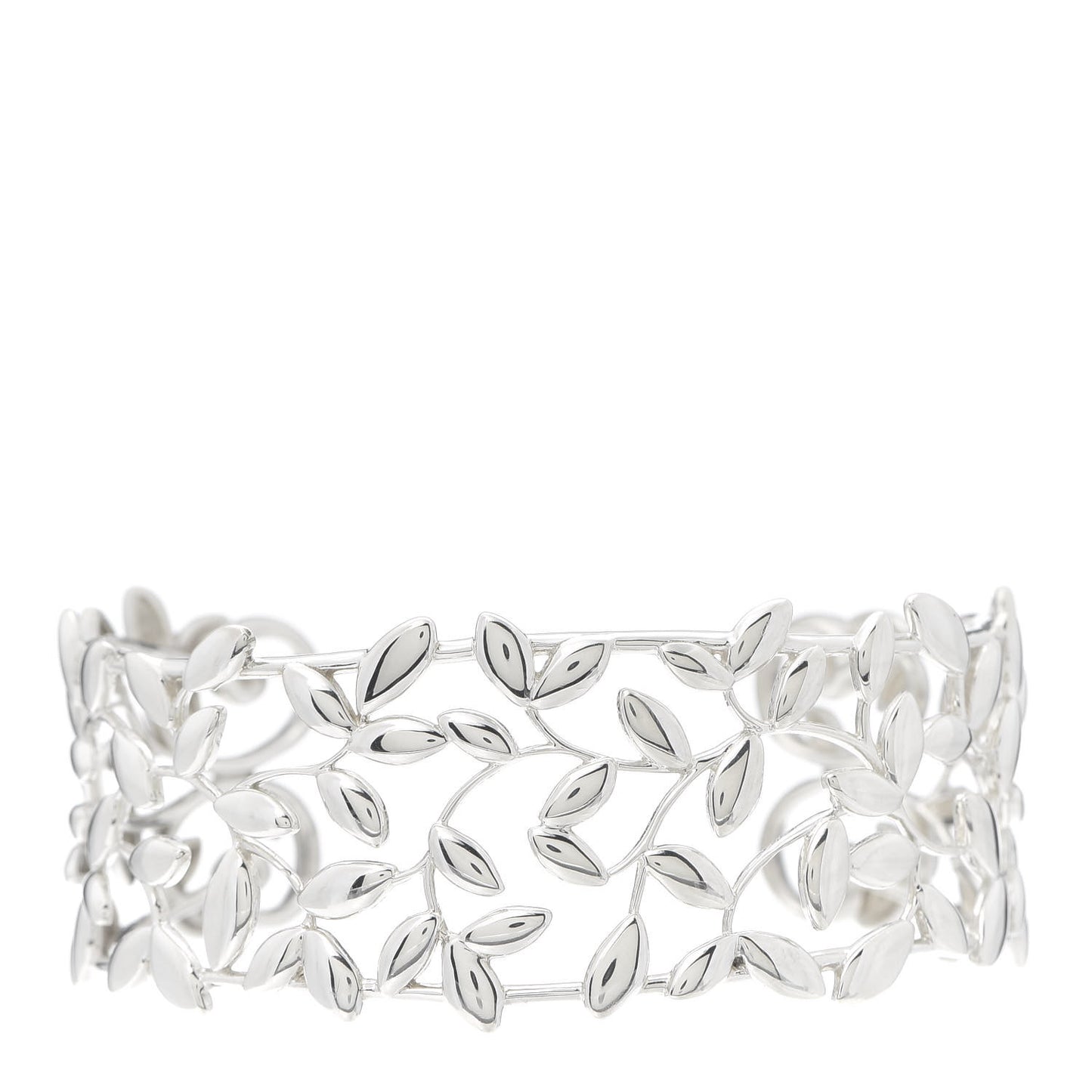 Sterling Silver Paloma Picasso Olive Leaf Cuff Bracelet