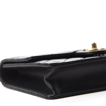 Chanel Lambskin Quilted Small Chic Pearls Flap Black 6 of 11