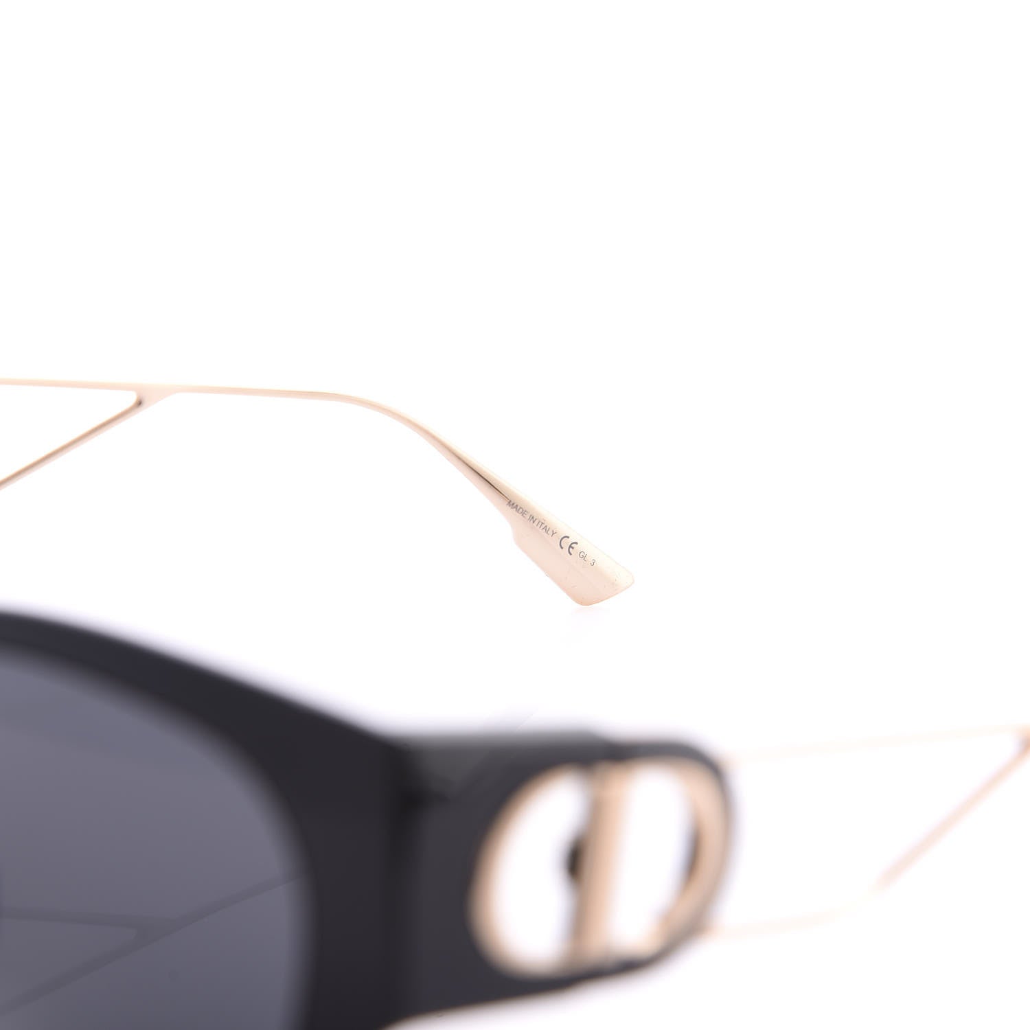 Christian Dior Rectangular 30 Montaigne 1 Sunglasses Black 8 of 9