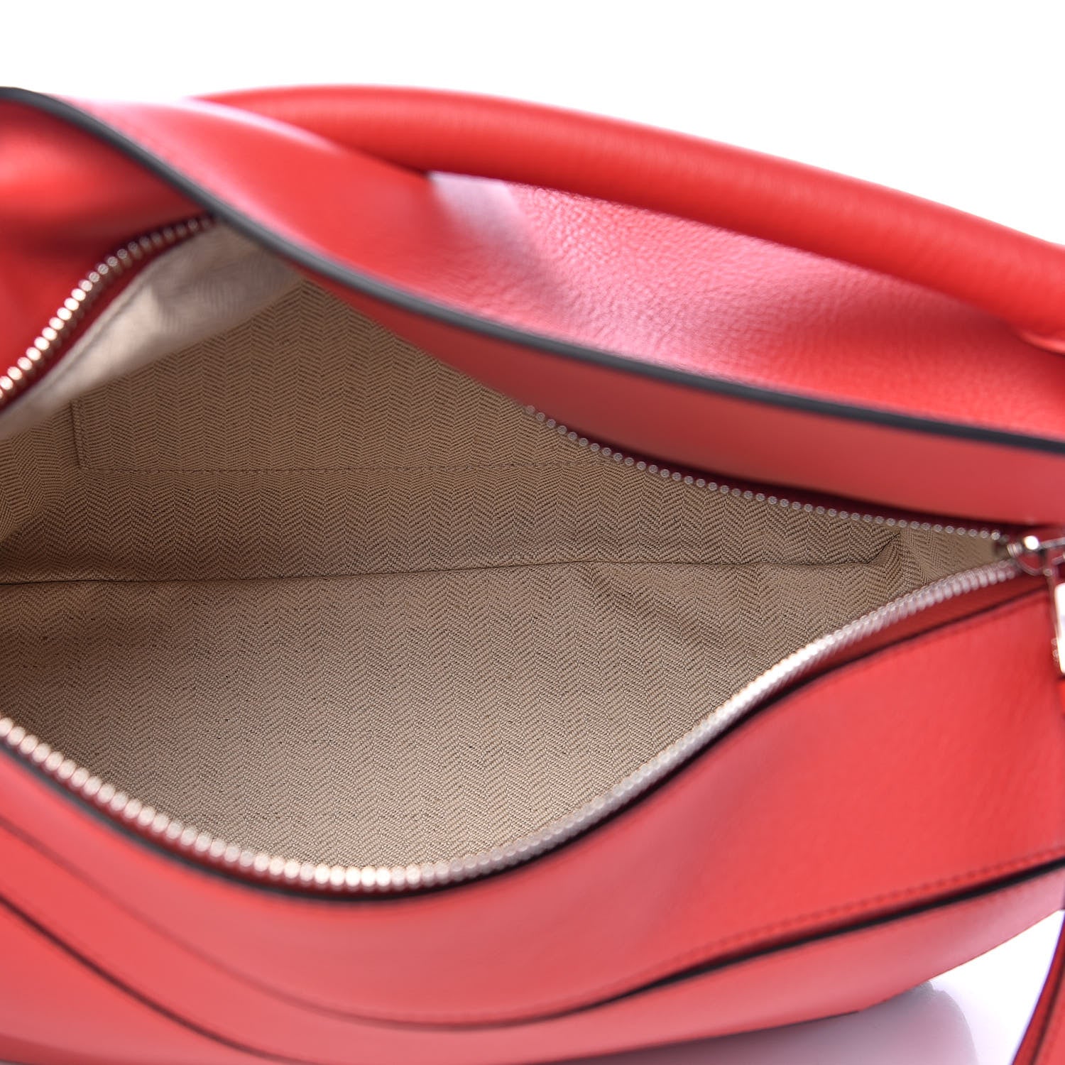 Loewe Calfskin Medium Puzzle Bag Scarlet 5 of 9