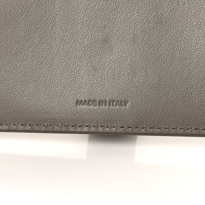 Celine Grained Calfskin Small Multifunction Strap Wallet Pebble Mineral 7 of 10