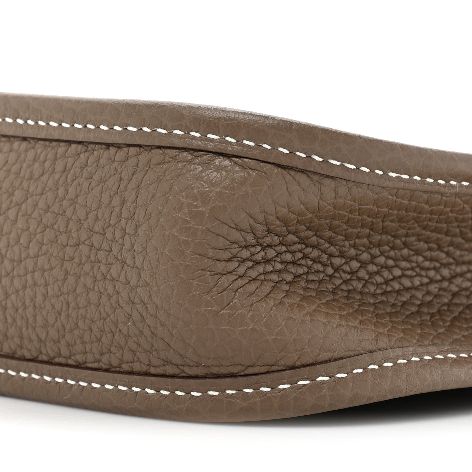 Hermes Taurillon Clemence Amazone Evelyne TPM Etoupe Bleu Indigo 7 of 9