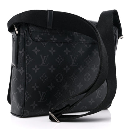 Louis Vuitton Monogram Eclipse District PM NM Black 3 of 11