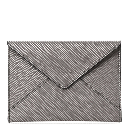 Louis Vuitton Epi Envelope Pouch Platine 1 of 8