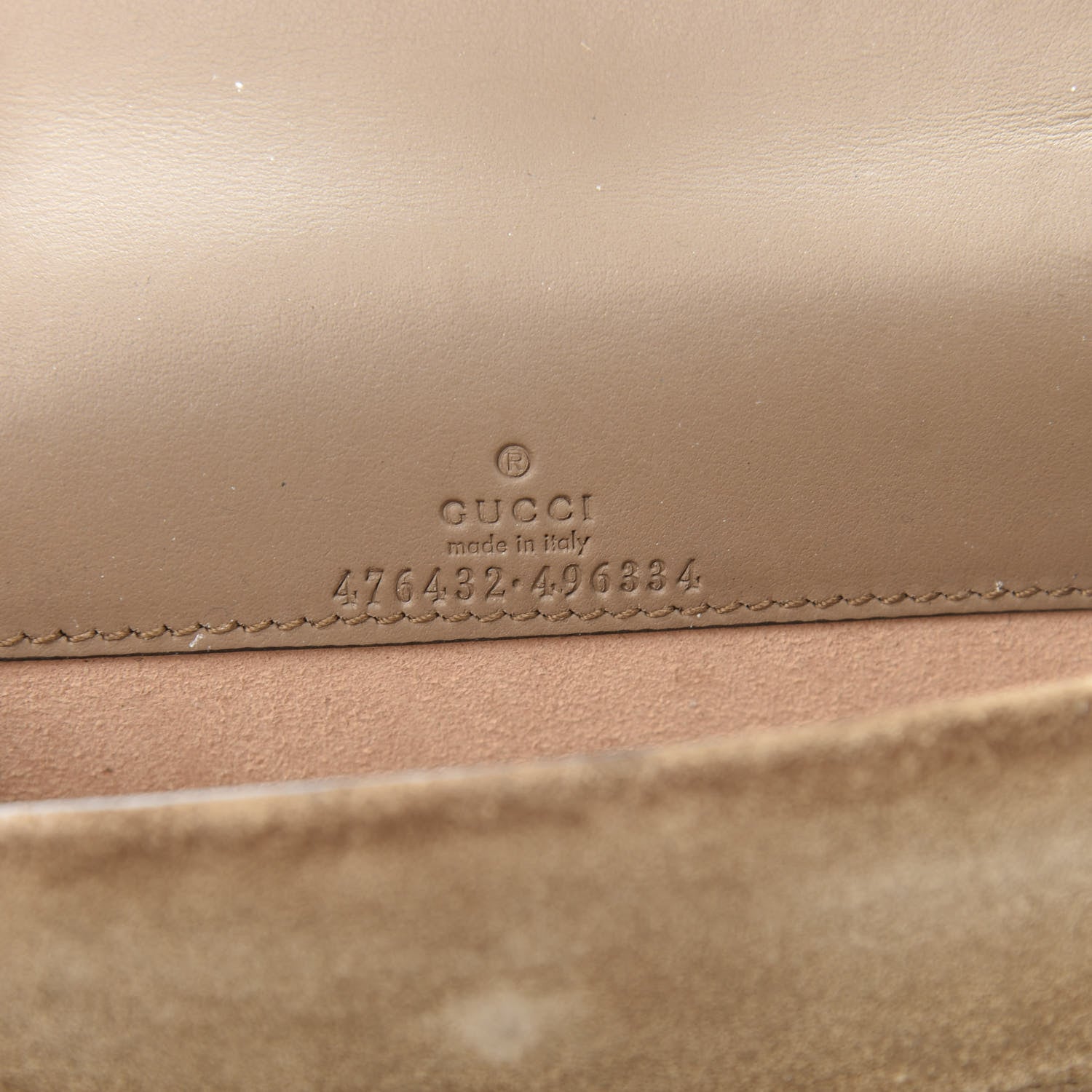 Gucci GG Supreme Monogram Super Mini Dionysus Shoulder Bag Taupe 5 of 12