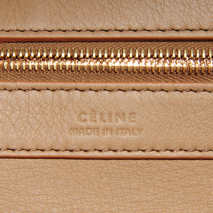 Celine Calfskin Medium Horizontal Cabas Phantom Light Khaki 6 of 8