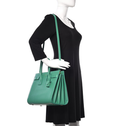Saint Laurent Calfskin Small Sac De Jour Mint 2 of 11