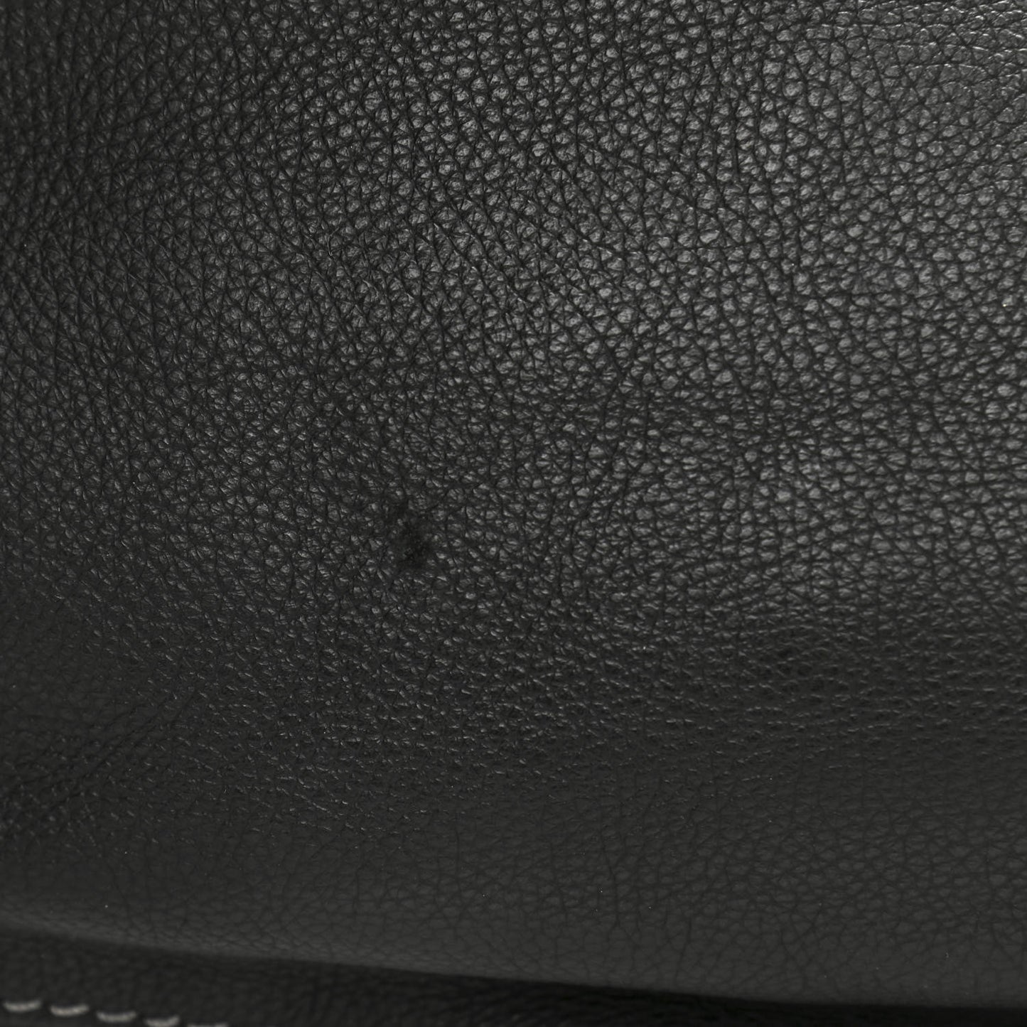 Calfskin Large Marcie Satchel Black