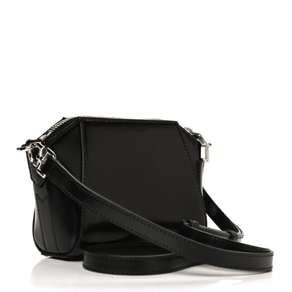 Givenchy Smooth Calfskin Nano Antigona Black 3 of 12