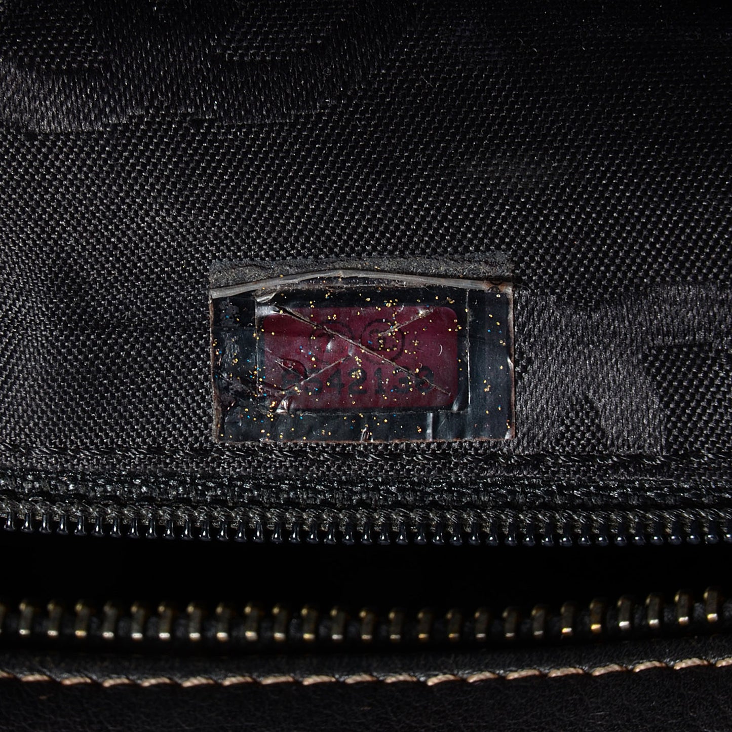 Leather CC Bag Black