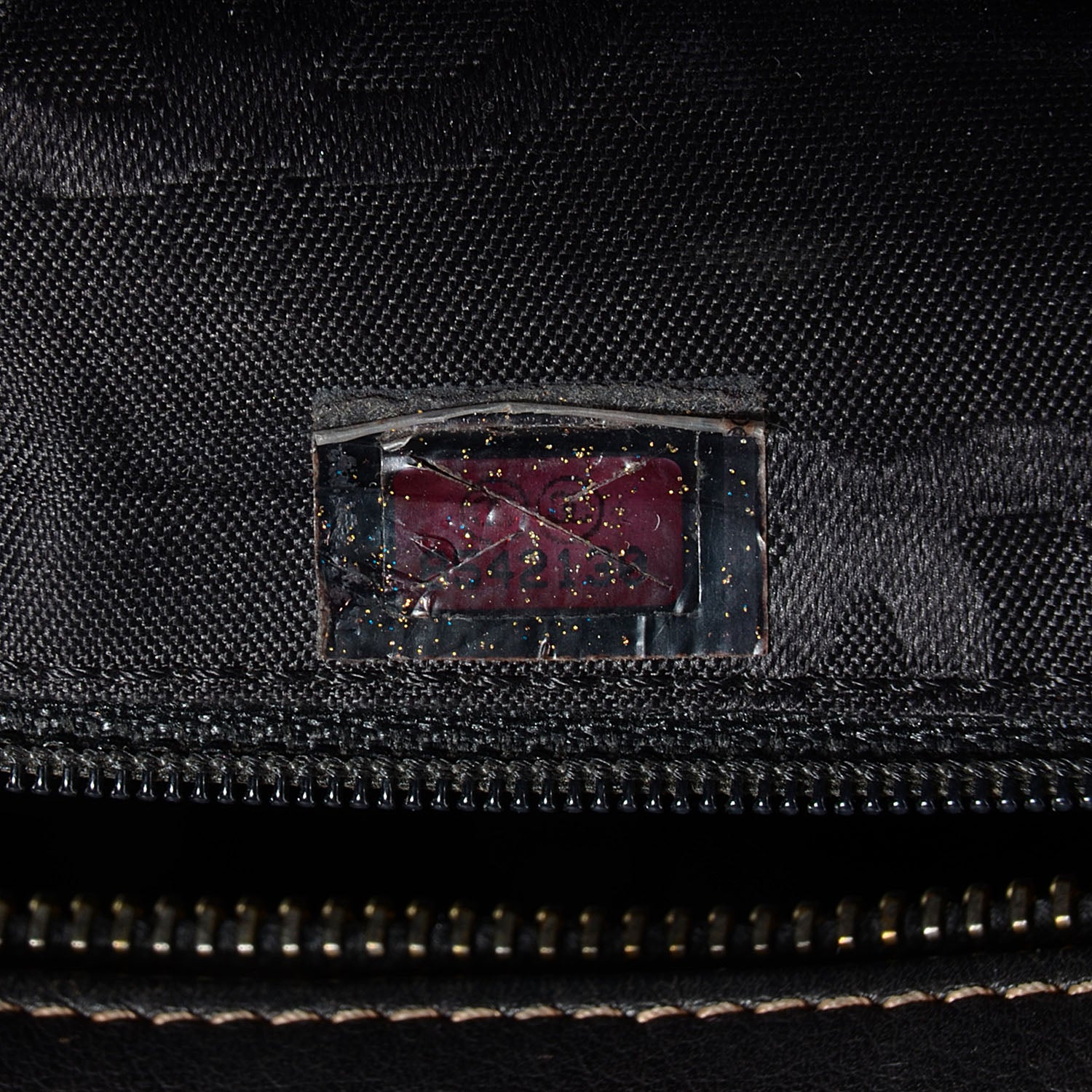 Chanel Leather CC Bag Black 12 of 16