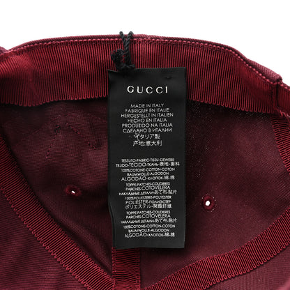 Gucci X MLB Cotton NY Yankees Baseball Hat 57-61 Lacquer 8 of 11