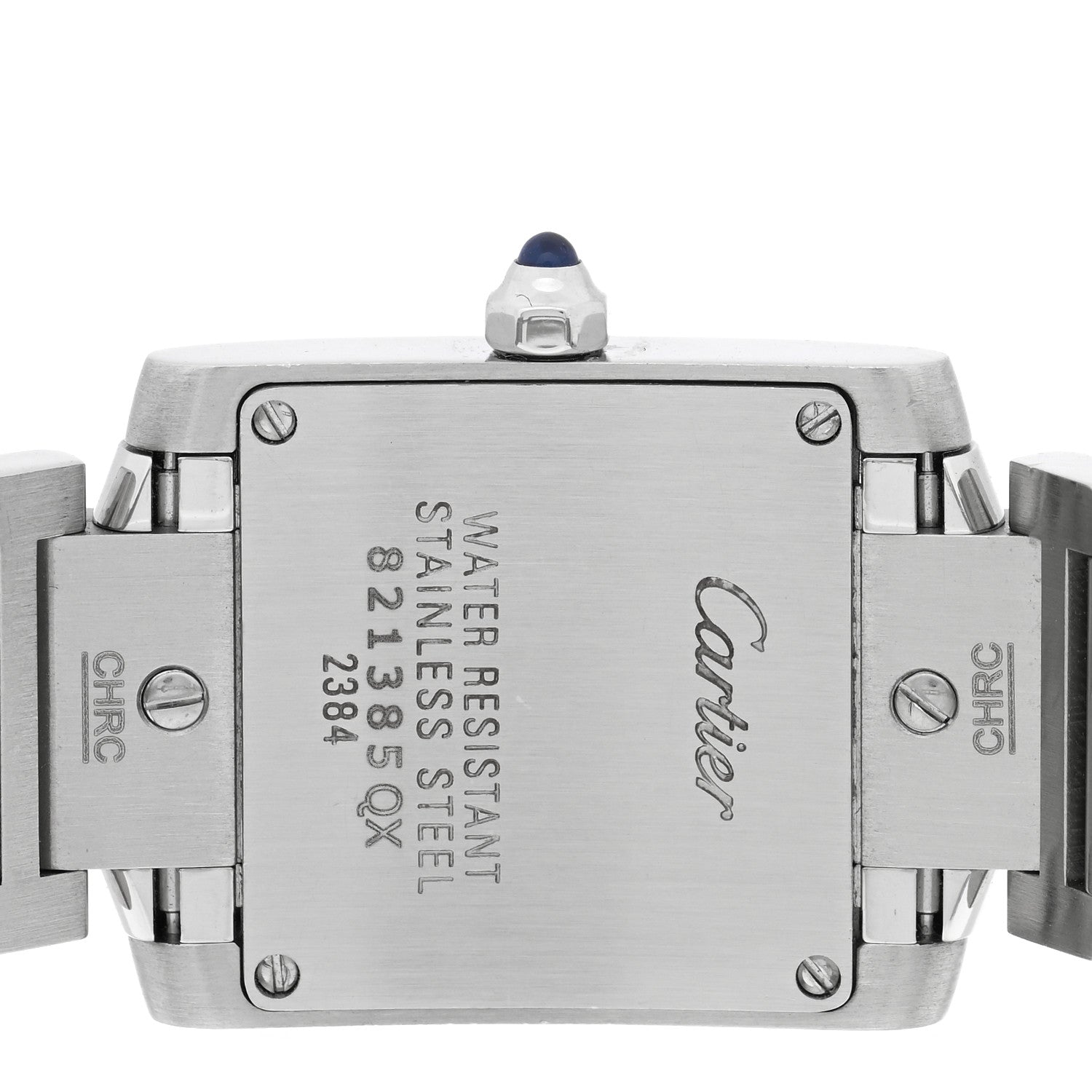 Cartier Stainless Steel 20mm Tank Francaise Quartz Watch 4 of 4