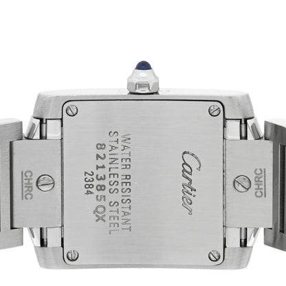 Cartier Stainless Steel 20mm Tank Francaise Quartz Watch 4 of 4