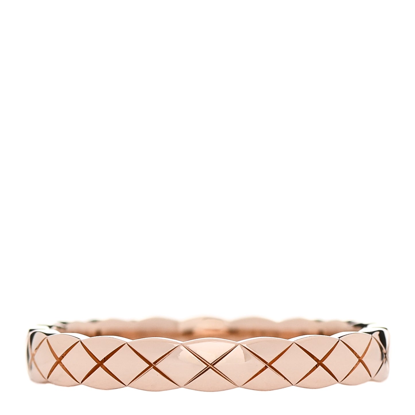 18K Beige Gold Mini Coco Crush Ring 60 9