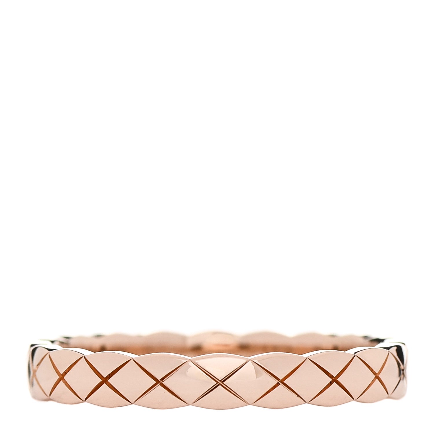 Chanel 18K Beige Gold Mini Coco Crush Ring 60 9 2 of 4
